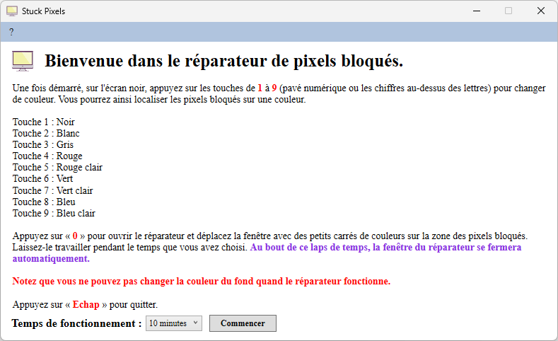 Stuck Pixels